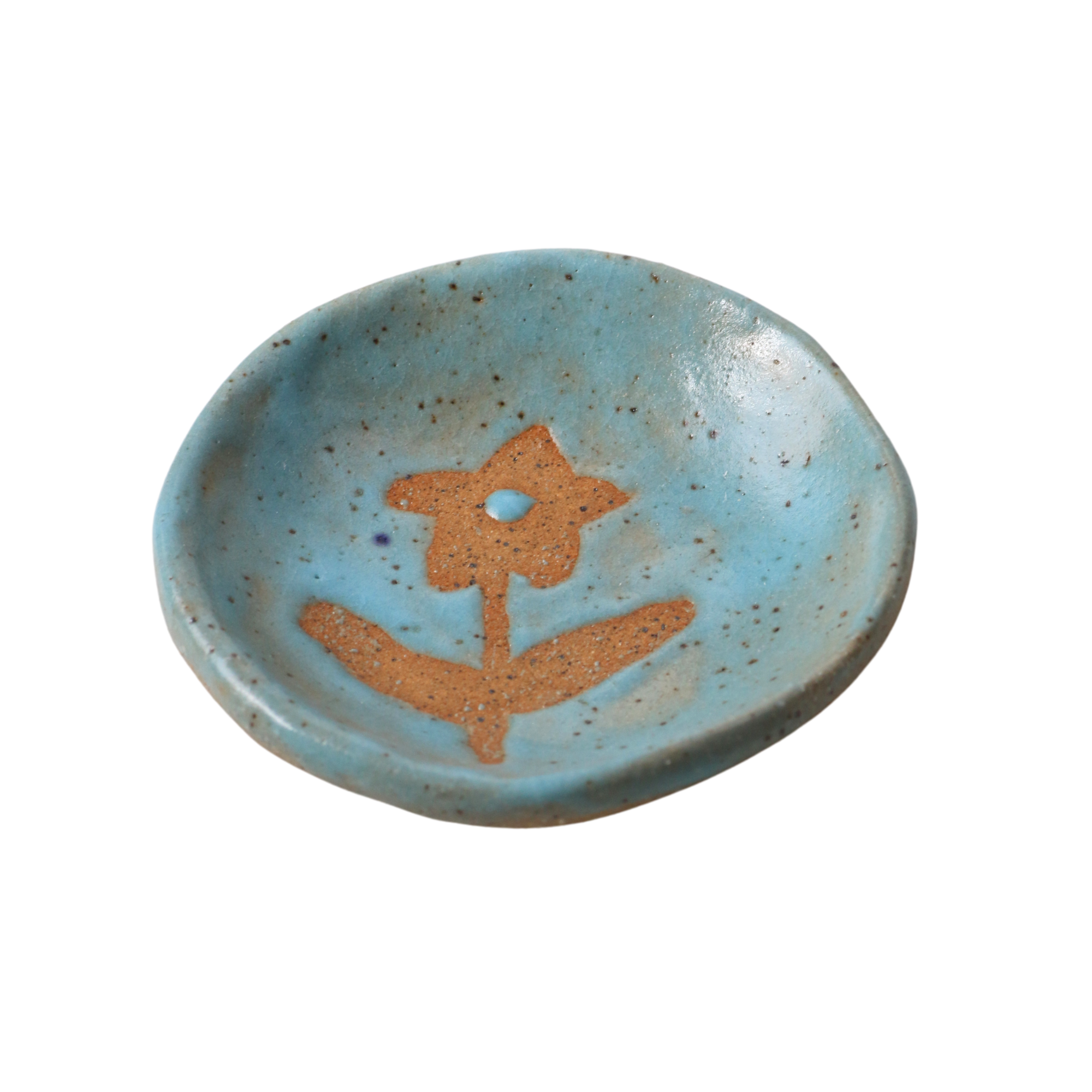 Dish No. 8 - Crabapple Design Ceramic Dish