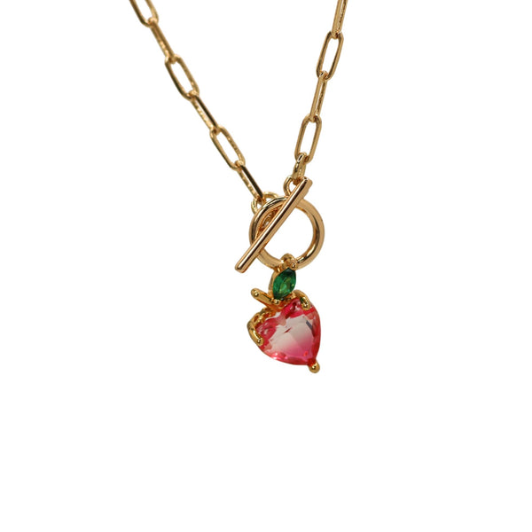 Forbidden Fruit Toggle Necklace